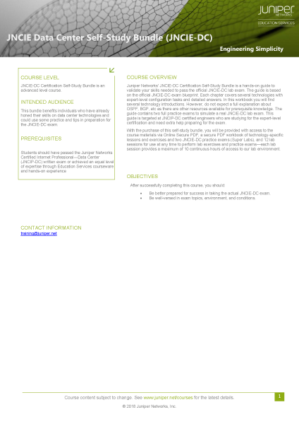 JNCIE-DC  